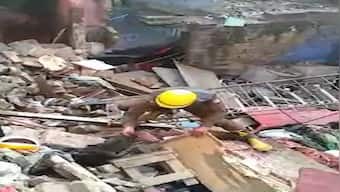 Delhi building collapse: Three of five rescued from debris of home in Sadar Bazar critical, say officials