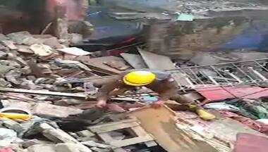 Delhi building collapse: Three of five rescued from debris of home in Sadar Bazar critical, say officials