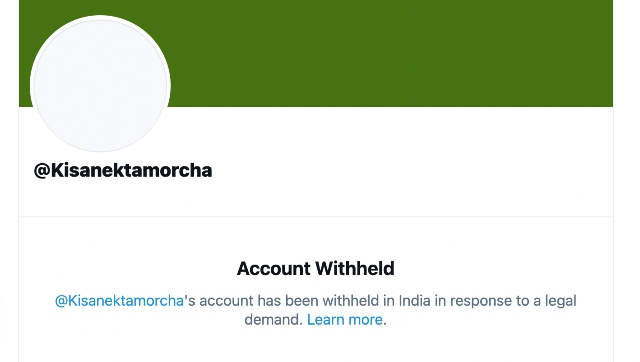 Twitter blocks 250 tweets and accounts, including The Caravan, Kisan Ekta Morcha following direction from IT Ministry Twitter blocks 250 tweets and accounts, including The Caravan, Kisan Ekta Morcha following direction from IT Ministry