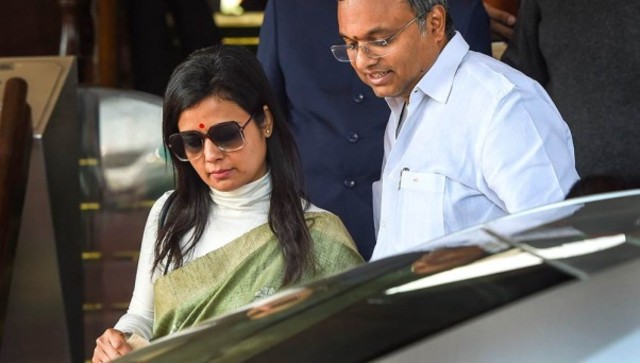 Mahua Moitra claims to be 'under surveillance', asks Delhi Police chief to remove officers stationed outside her home Mahua Moitra claims to be 'under surveillance', asks Delhi Police chief to remove officers stationed outside her home