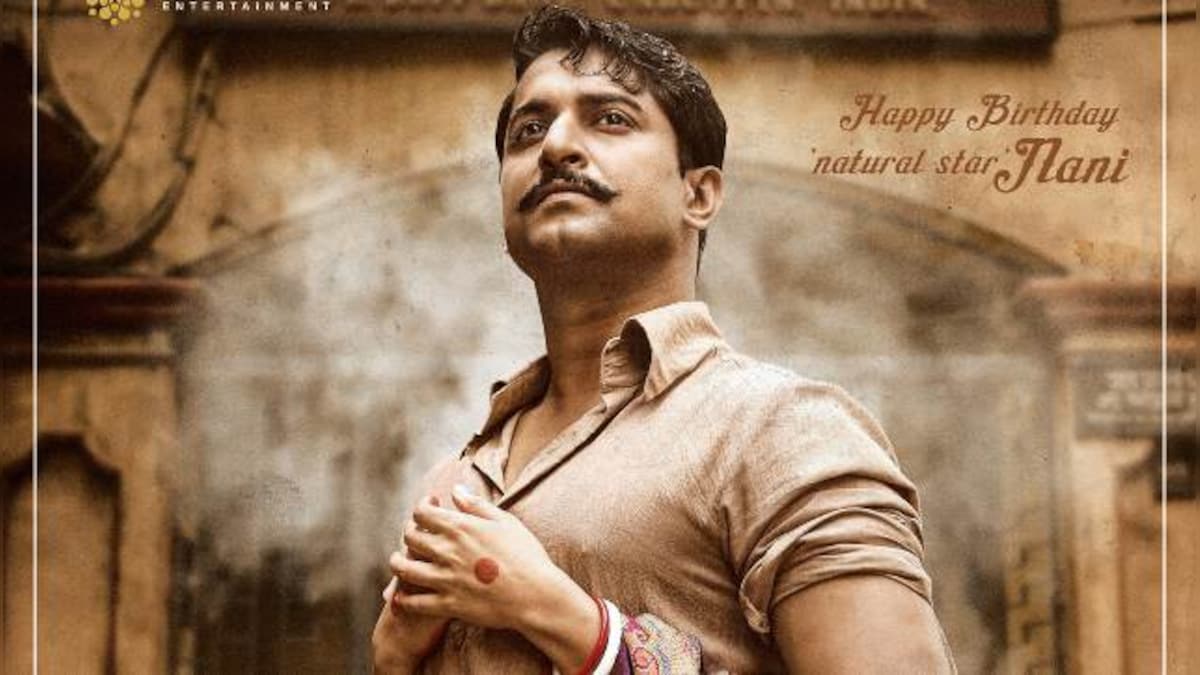 Nani's first look as Shyam Singha Roy in Rahul Sankrityan directorial revealed on actor's 37th birthday