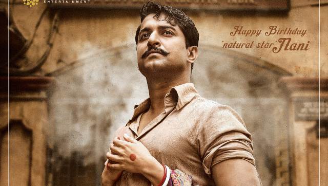 Nani's first look as Shyam Singha Roy in Rahul Sankrityan directorial revealed on actor's 37th birthday Nani's first look as Shyam Singha Roy in Rahul Sankrityan directorial revealed on actor's 37th birthday