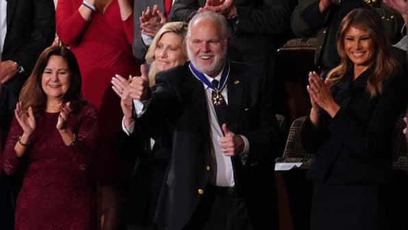 Rush Limbaugh, US talk-radio's Conservative provocateur, dies of cancer at 70