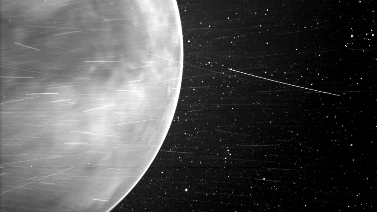 Rare glimpse of Venus in a new light captured by WISPR camera on NASA's Parker probe Rare glimpse of Venus in a new light captured by WISPR camera on NASA's Parker probe