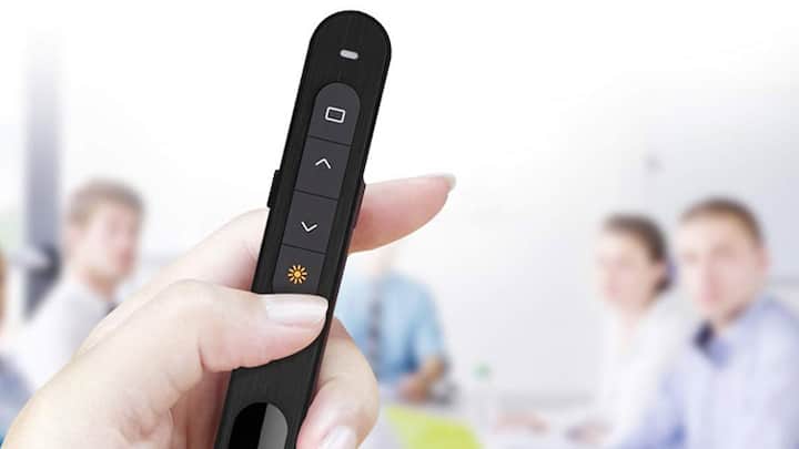 Wireless presenter to make better presentations