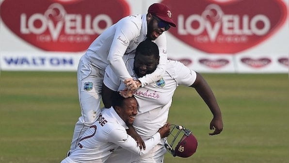 Bangladesh vs West Indies: Spinners take 10 wickets as visitors beat hosts by 17 runs to complete Test series sweep