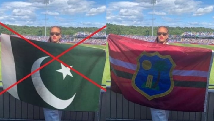 AFP fact check: Doctored photo of Rihanna with Pakistani flag goes viral after singer tweets supporting farmers' protest
