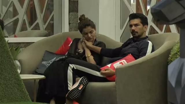 Rubina Dilaik and Abhinav Shukla. Twitter @DelhiTimesTweet