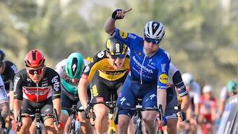 UAE Tour: Sam Bennett wins second consecutive stage; Tadej Pogacar retains leader's jersey