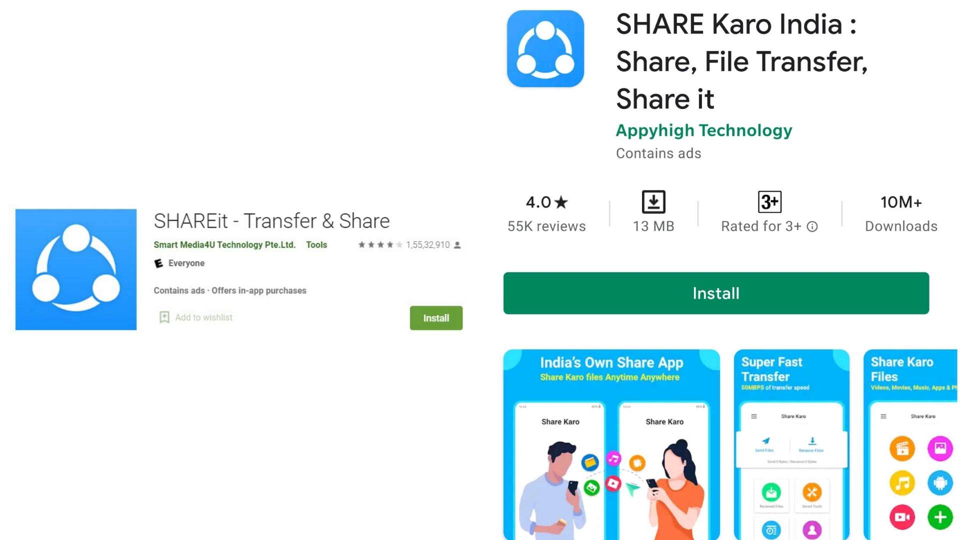 Shareit-ShareKaroIndia