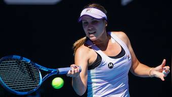 Australian Open 2021: Defending champion Sofia Kenin says she’s ‘obviously not happy’ with patchy first round win