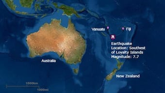 Tsunami confirmed in South Pacific after 7.7-magnitude undersea quake strikes north of New Zealand