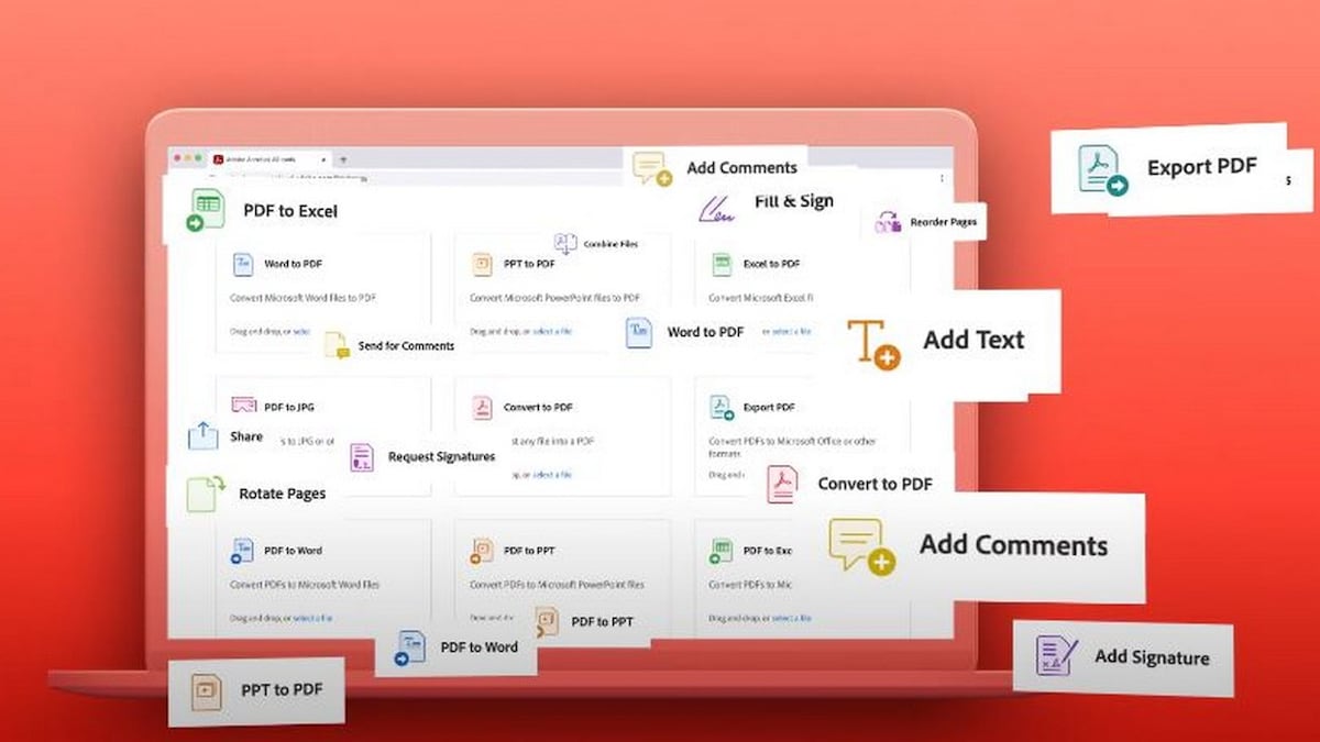 Adobe Acrobat introduces new tools to web including split PDFs, add passwords and more