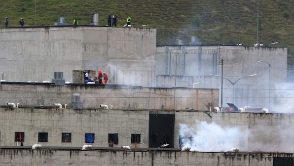 Prison riots in Ecuador leave 62 dead; violence occurred due to fights between rival gangs, say officials