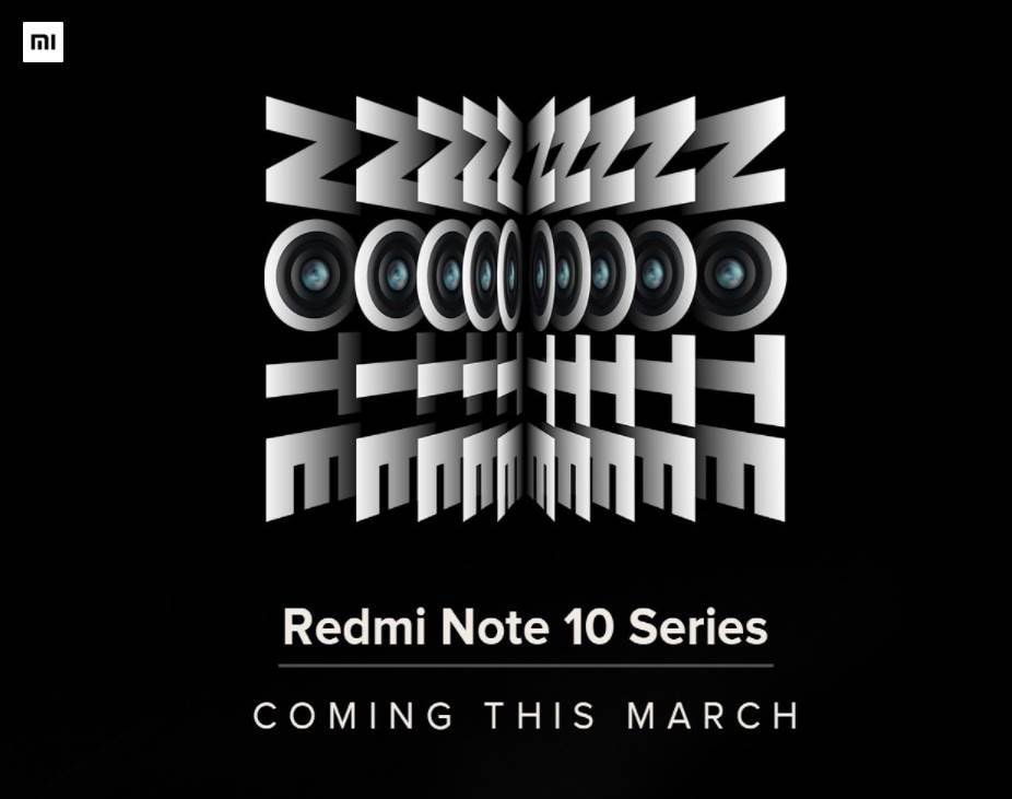 Redmi Note 10 Series teaser shared with media