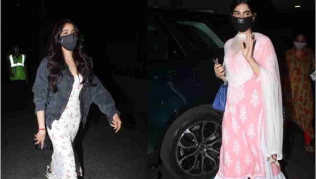 Janhvi, Khushi Kapoor spotted at Mumbai airport ahead of mother Sridevi's death anniversary Janhvi, Khushi Kapoor spotted at Mumbai airport ahead of mother Sridevi's death anniversary