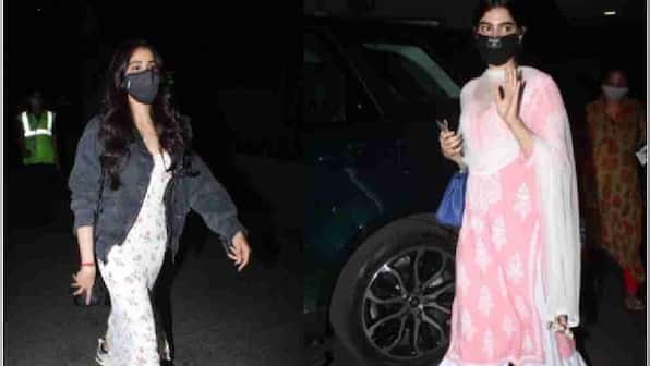 Janhvi, Khushi Kapoor spotted at Mumbai airport ahead of mother Sridevi's death anniversary