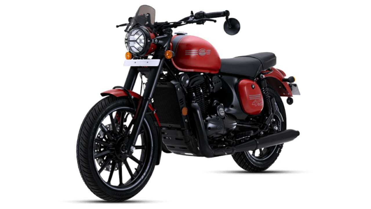 New Jawa 42 launched at Rs 1.84 lakh; features all-black theme and alloy wheels New Jawa 42 launched at Rs 1.84 lakh; features all-black theme and alloy wheels