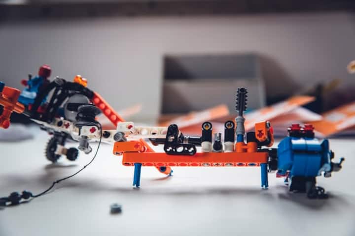 Building blocks for young children