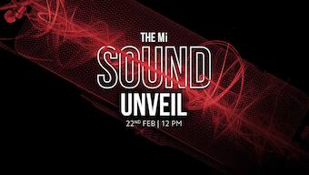 Xiaomi to host Mi Sound Unveil event today at 12 pm: How to watch it live