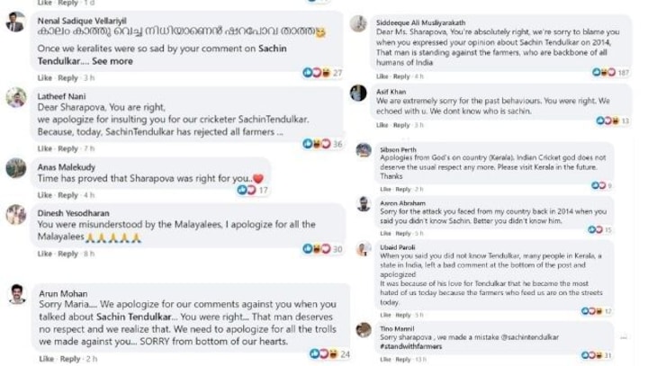 'We also don't know Sachin anymore': Indian Twitterati apologises for trolling Maria Sharapova in 2014