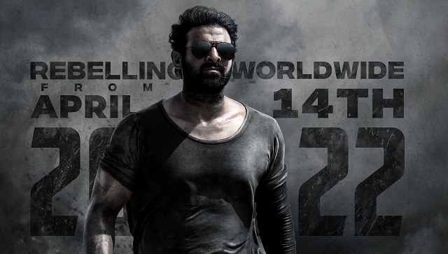 Salaar, featuring Prabhas, Shruti Haasan, to have a theatrical release on 14 April, 2022 Salaar, featuring Prabhas, Shruti Haasan, to have a theatrical release on 14 April, 2022