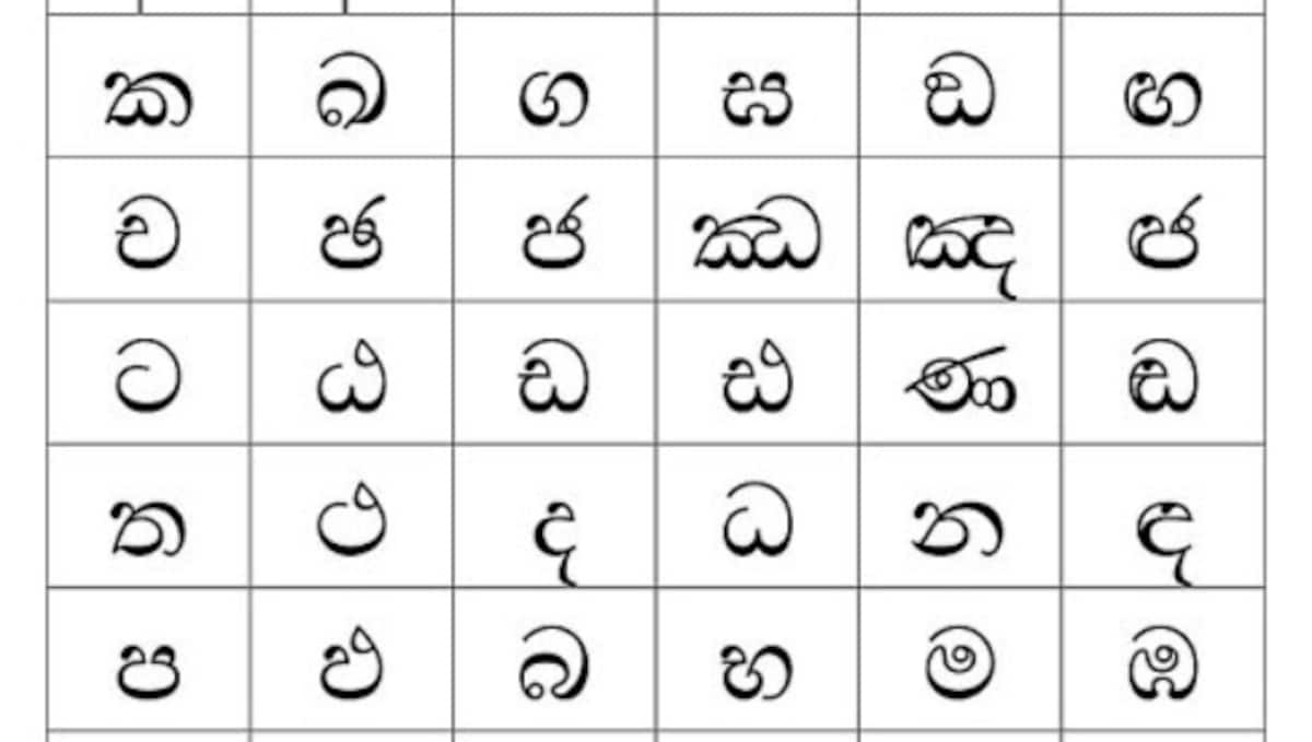 Sri lanka language