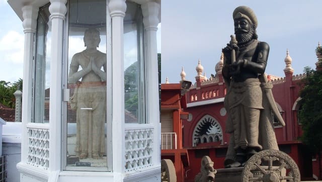 (Left) Dutugemunu and (Right) Elara. Images via Wikimedia Commons
