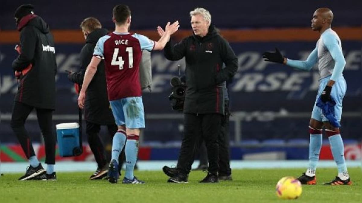 Premier League: West Ham midfielders Tomas Soucek, Declan Rice earn plaudits from boss David Moyes