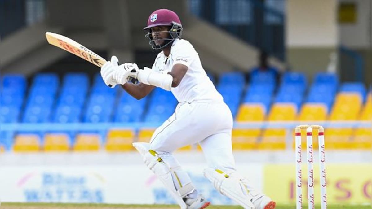 West Indies vs Sri Lanka: Kraigg Brathwaite's unbeaten 99 steady hosts as teams share honours on Day 1