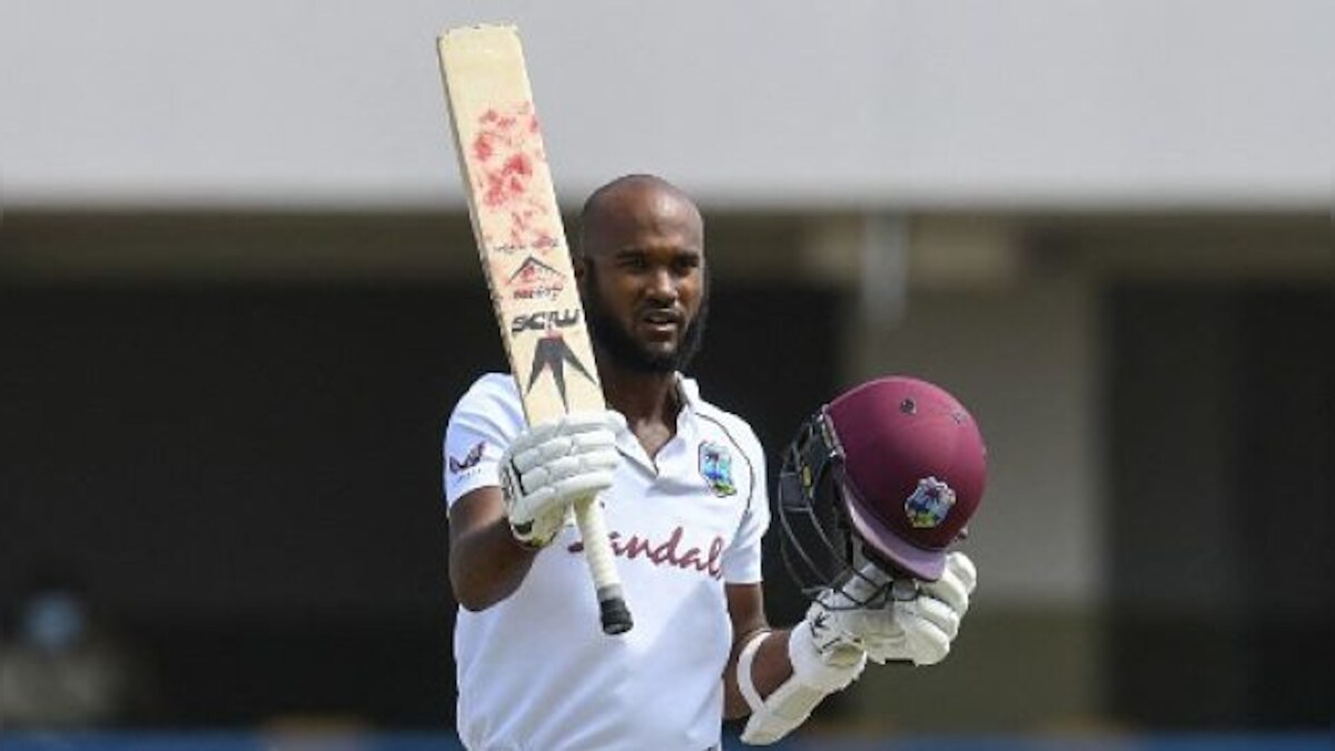 West Indies vs Sri Lanka: Brathwaite completes ton before Thirimanne's fifty guides visitors to 136/3 at stumps