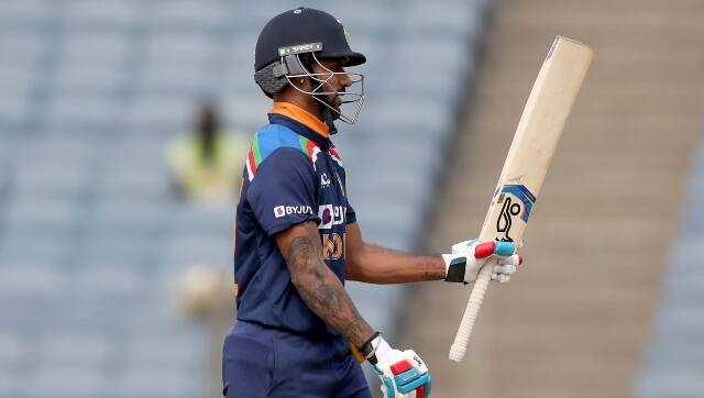 Shikhar Dhawan (98) top-scored for India and was adjudged the Player of the Match. AP
