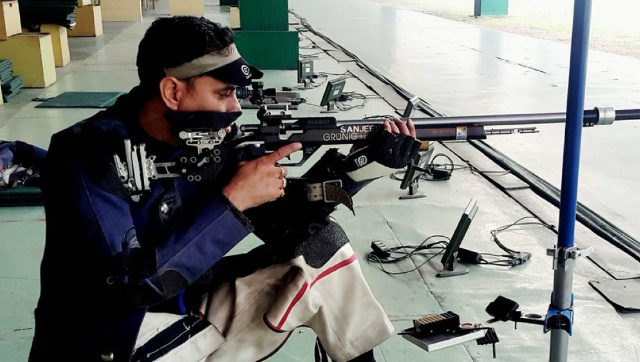 ISSF World Cup: Tejaswini Sawant-Sanjeev Rajput duo misses bronze match by a whisker ISSF World Cup: Tejaswini Sawant-Sanjeev Rajput duo misses bronze match by a whisker