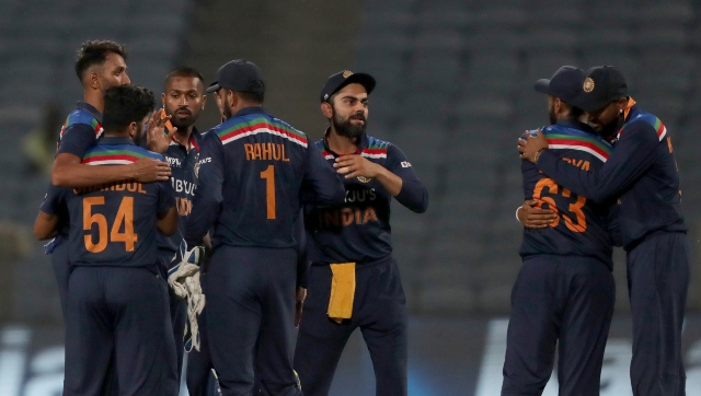 India vs England: Debutants Prasidh Krishna, Krunal Pandya shine as hosts take 1-0 lead in ODI series with 66-run win India vs England: Debutants Prasidh Krishna, Krunal Pandya shine as hosts take 1-0 lead in ODI series with 66-run win