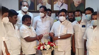 Tamil Nadu polls: Tamil Nadu polls: Denied party ticket, AIADMK MLA crosses over to rival AMMK camp