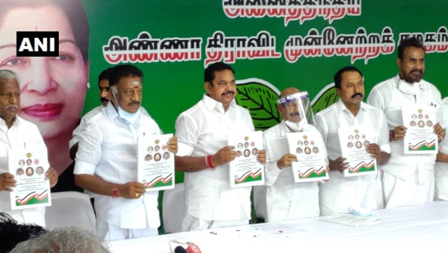 Tamil Nadu elections 2021: AIADMK announces free housing, promises govt jobs in manifesto Tamil Nadu elections 2021: AIADMK announces free housing, promises govt jobs in manifesto