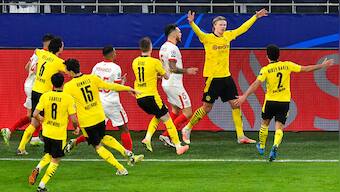 Champions League: Erling Braut Haaland double fires Dortmund into quarter-final with 5-4 aggregate win over Sevilla