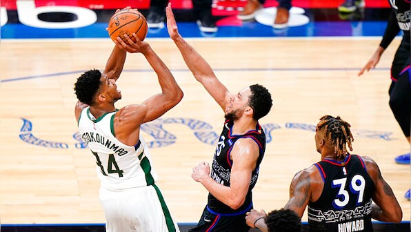 NBA: Giannis Antetokounmpo powers Bucks to beat Sixers; James Harden shines in Nets' victory