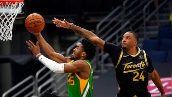 NBA: Jazz back in tune with victory over Raptors; Magic shock Nets despite Kyrie Irving's 43 points