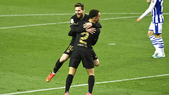 LaLiga: Lionel Messi scores brace as Barcelona trounce Real Sociedad; Atletico Madrid beat Alaves LaLiga: Lionel Messi scores brace as Barcelona trounce Real Sociedad; Atletico Madrid beat Alaves