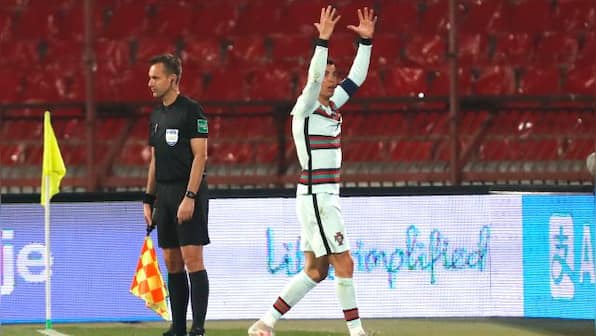 FIFA World Cup 2022 Qualifiers: Cristiano Ronaldo fumes after winner denied, Belgium held