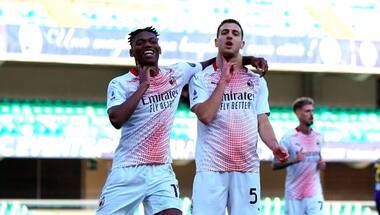 Serie A: AC Milan increase pressure on leaders Inter Milan by beating Hellas Verona; Juventus claim seventh straight win