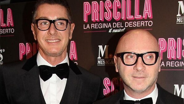 Dolce & Gabbana hold first live show since pandemic, inspired by southern Italy's lighting installations