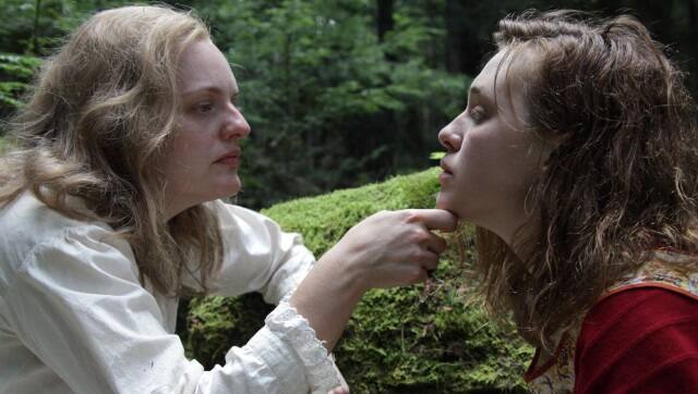 Elisabeth Moss and Odessa Young in Shirley