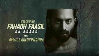 Fahadh Faasil confirmed to play villain role in Allu Arjun, Rashmika Mandanna-starrer Pushpa