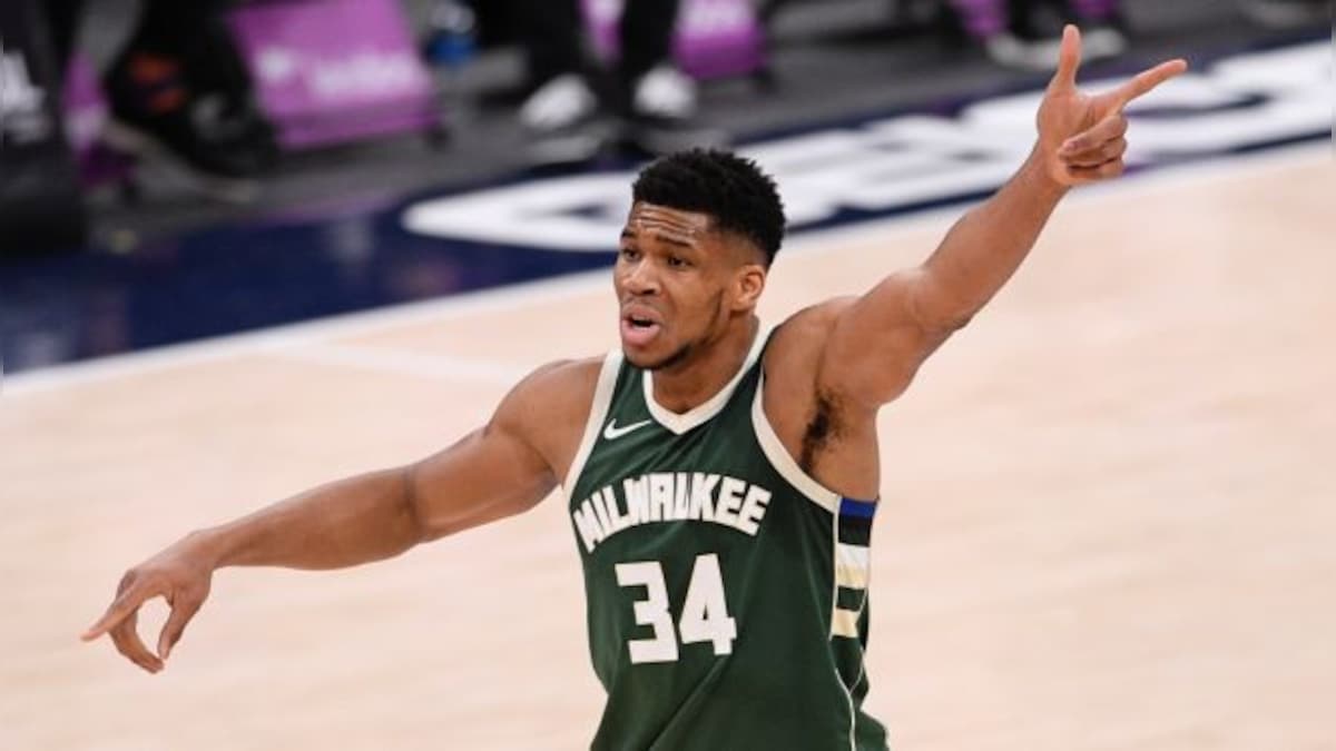 NBA: Giannis Antetokounmpo records third straight triple-double as Bucks beat Wizards, Nets down Knicks