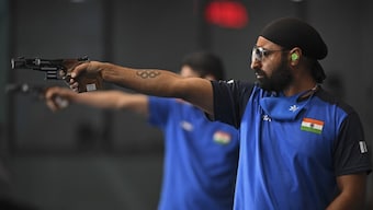 ISSF World Cup: Vijayveer Sidhu, Gurpreet Singh and Adarsh Singh collect silver in men's 25m rapid fire pistol team event