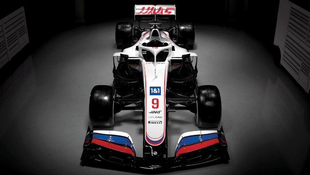 Formula 1 2021: Haas unveil new race car for upcoming season featuring colours of Russian flag Formula 1 2021: Haas unveil new race car for upcoming season featuring colours of Russian flag