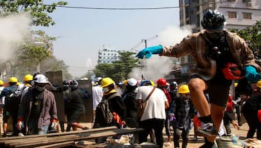 Myanmar crisis deepens as police round-up hundreds of protesters; labour unions call for strike on Monday