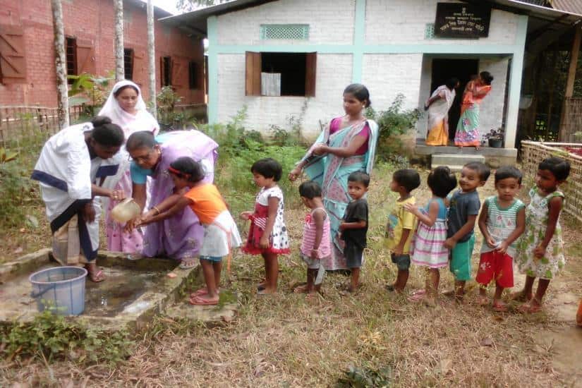 An Anganwadi Centre at a village in Golaghat district . Abhishek Kabra 